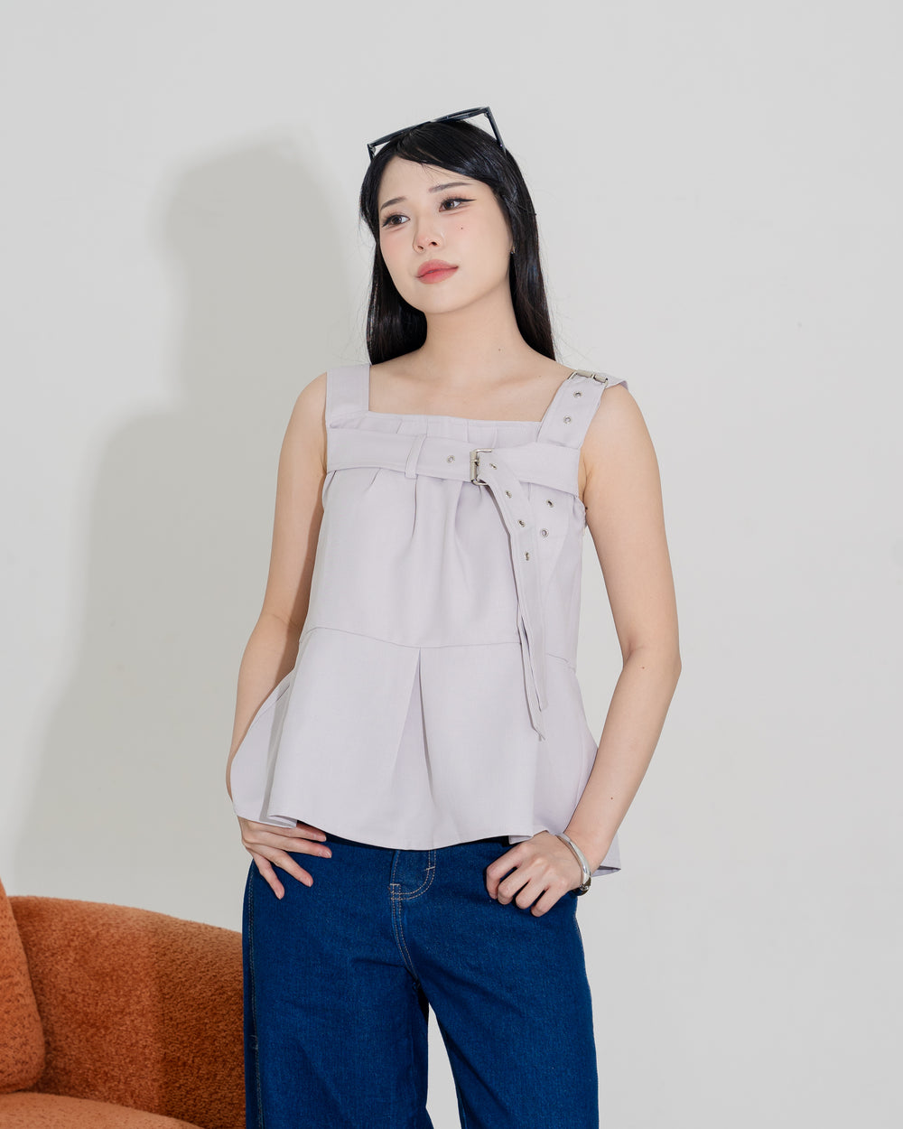 Jiyoon Belted Top